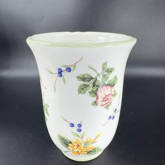 Princess House Garden Floral Ceramic Mugs Cups 12 Oz Set Of 2 Ceramic Mug Cup - Picture 11 of 16